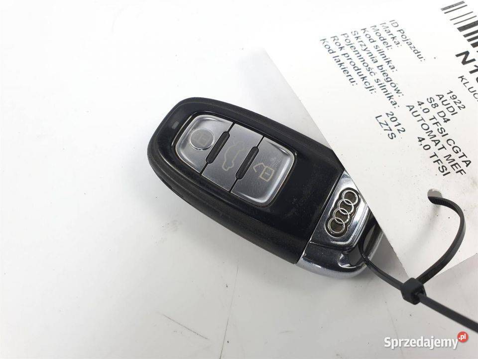 KLUCZYK AUDI S8 D4 4H0959754AK Lipno