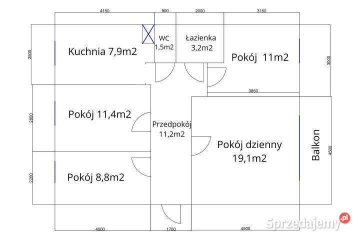 sprzedaży mieszkania Grodzisk Mazowiecki 74m2 4 mazowieckie