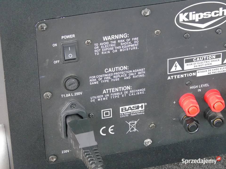 Potężny sub aktywny 420 wat Klipsch Sub 10 Jasło sprzedam