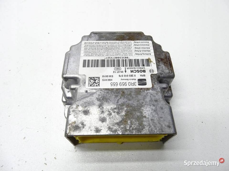 MODUŁ SENSOR STEROWNIK AIRBAG PODUSZEK 3R0959655