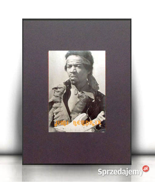 jimi hendrix plakat A4 vintage plakat z Bydgoszcz