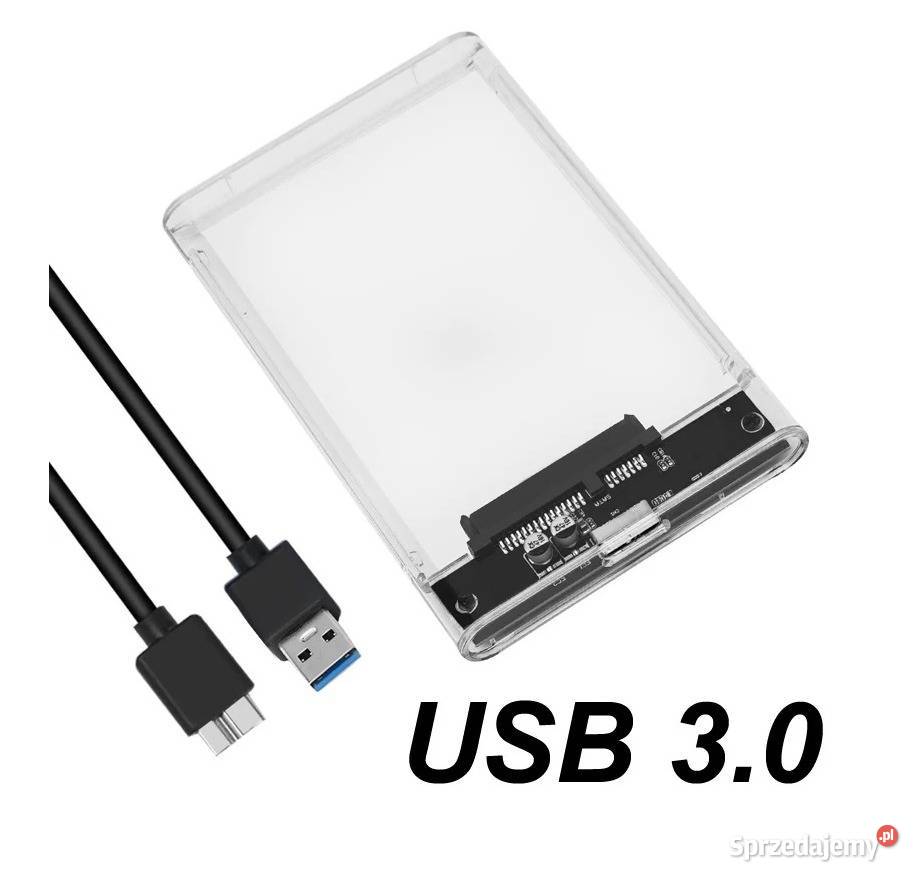 Kieszeń zewnętrzna z USB 30 na dysk laptopa 25 Pozostałe Kraków