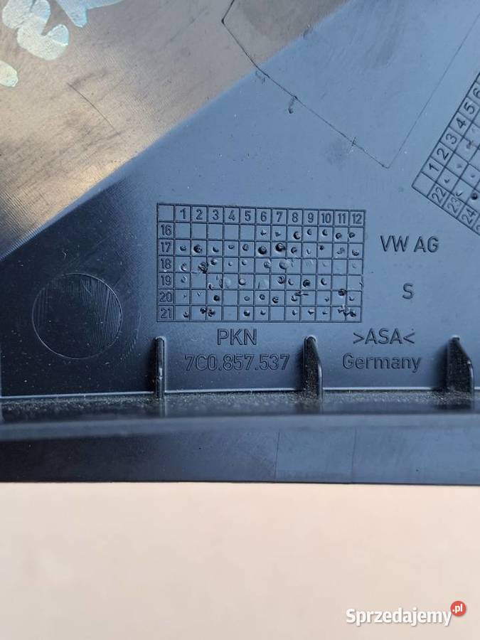 VW CRAFTER II 7C TRÓJKĄT ZAŚLEPKA BŁOTNIKA lubuskie Bieleń