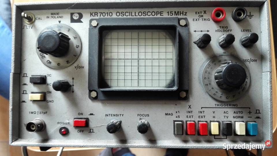 Oscyloskop KR7010 Oscilloscope 15MHz opolskie Zębowice