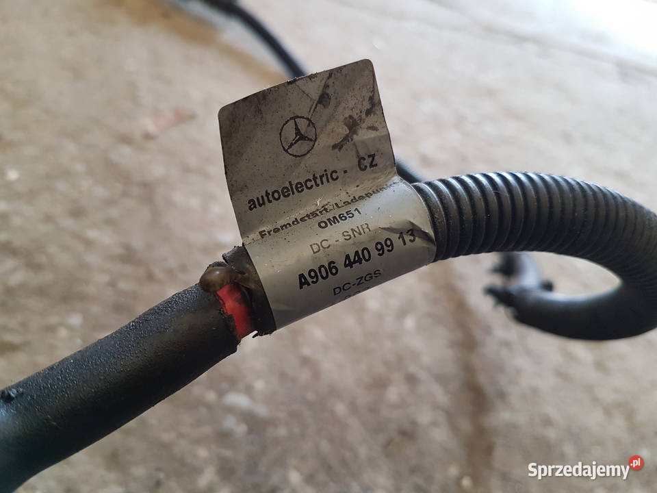SPRINTER 906 22 CDI WIAZKA ALTERNATORA KABEL Turek sprzedam