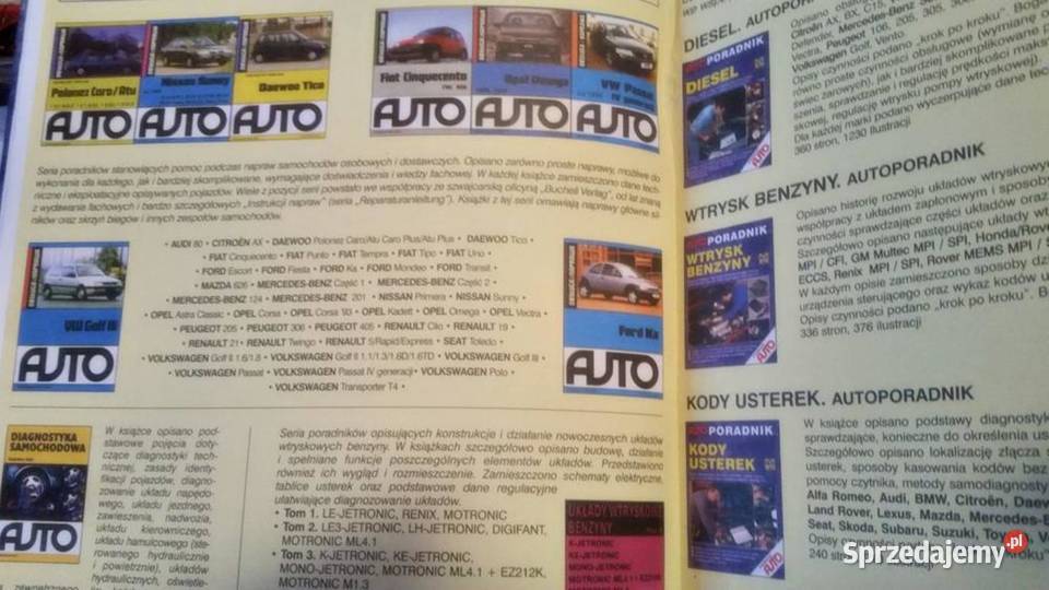KSIĄŻKI INSTRUKCJE SAMOCHODOWE3cz