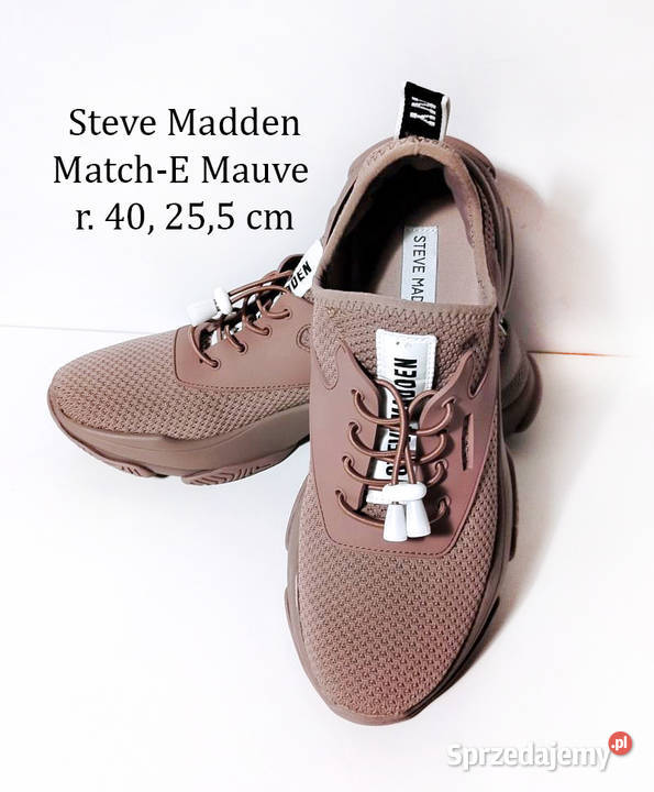 Steve Madden sneakersy MatchE Mauve r 40 255 Gdańsk sprzedam