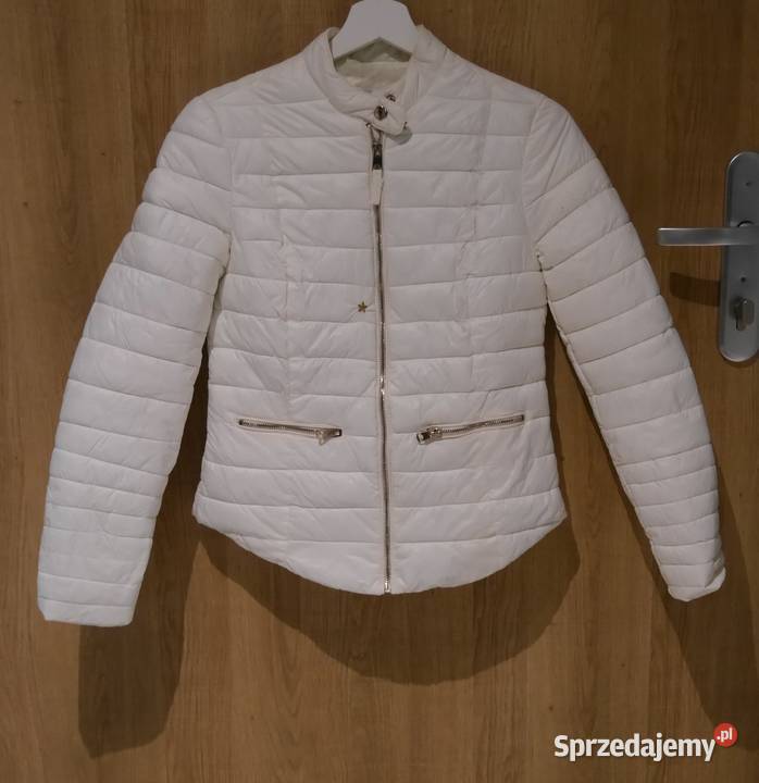 Bershka świetna śmietankowa kurtka 34 XS Kurtki i płaszcze dolnośląskie Wrocław