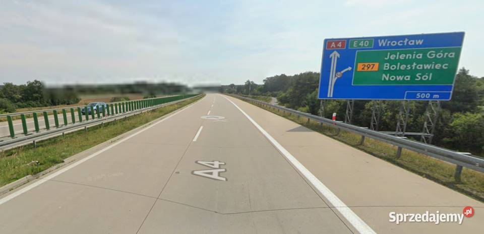 Działka usługowa 152 ha Łąka gm Bolesławiec