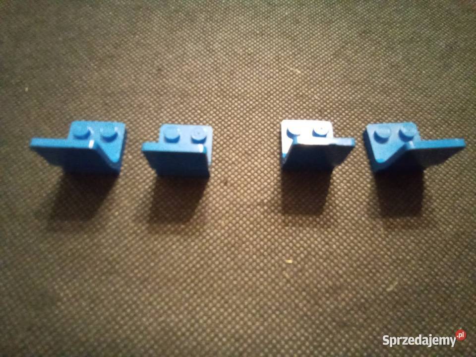 4 krzesła siedziska niebieskie lego komplet Warszawa sprzedam