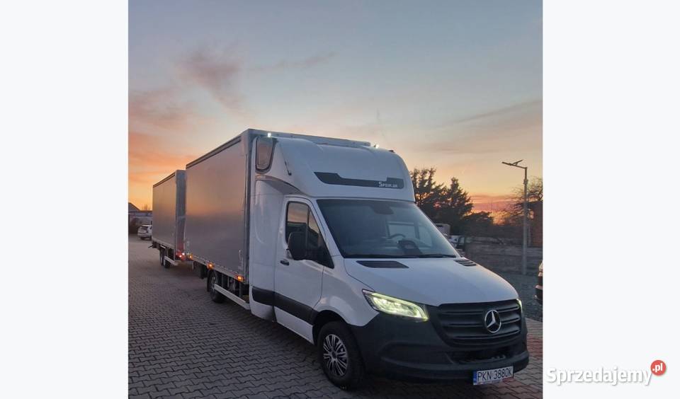 MercedesBenz Sprinter Firana Międzynarodówka Królików