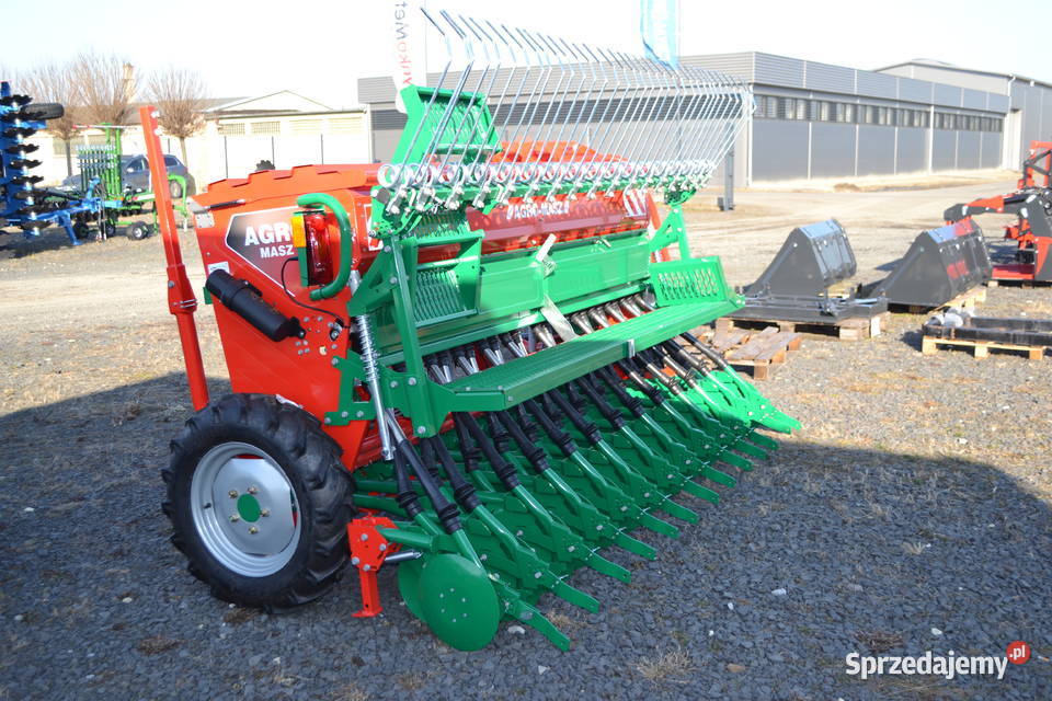 Siewnik zbożowy SR300 redlice talerzowe AgroMasz Olesno