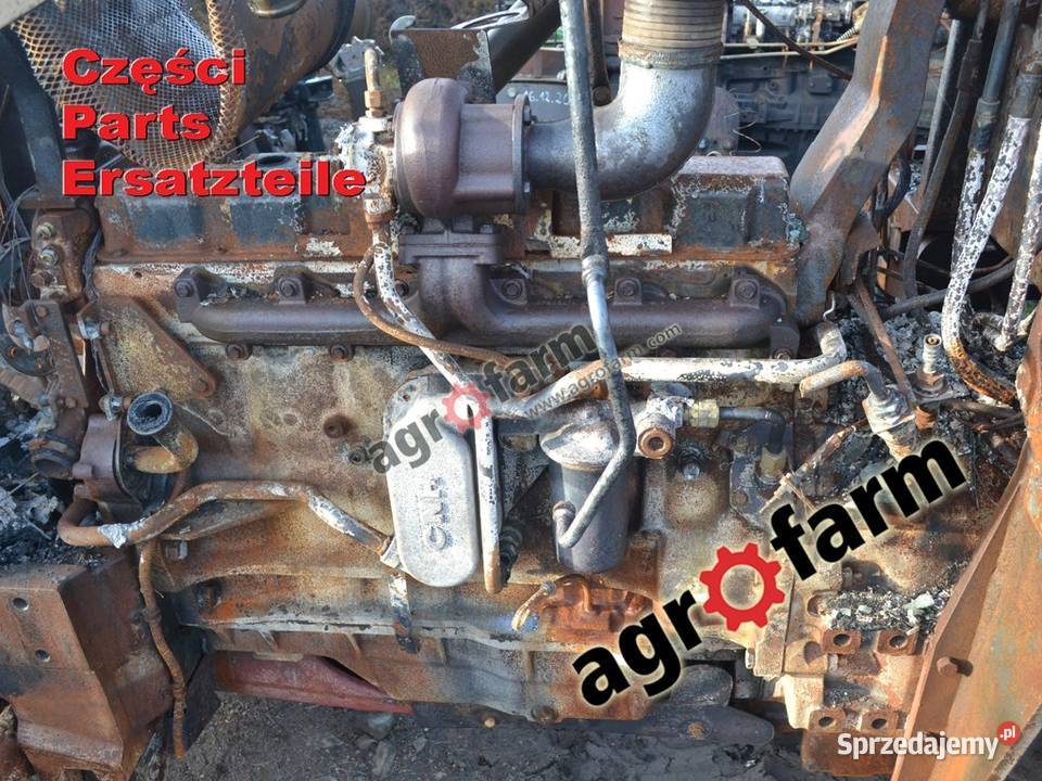 Case MXM 175 części silnik skrzynia biegów oś Byków