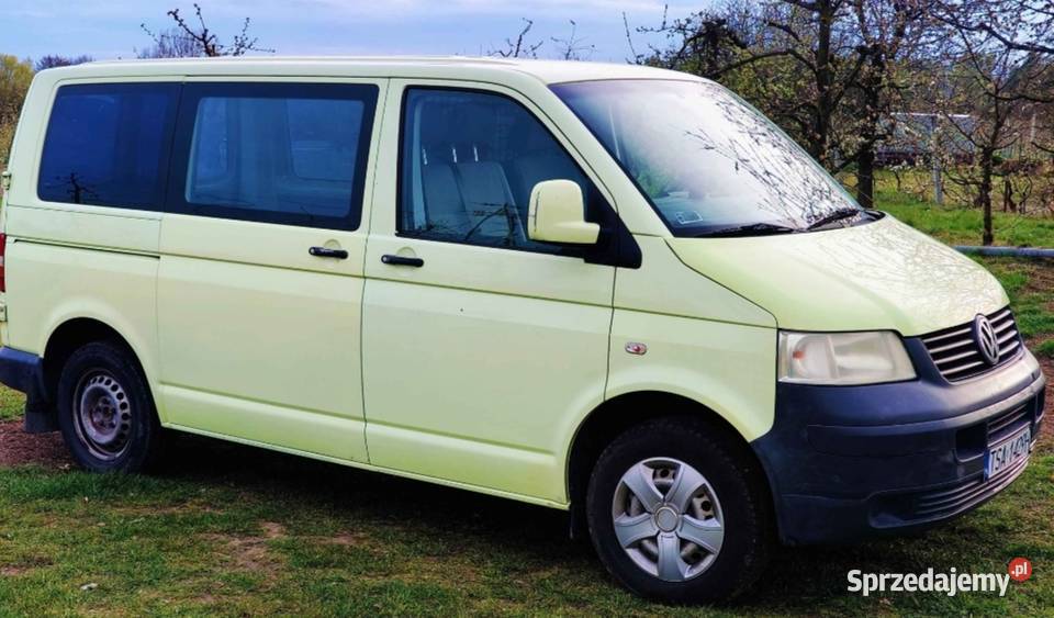 VW T5 19 TDI ładny stan zamiana na enduro Napęd przednia oś