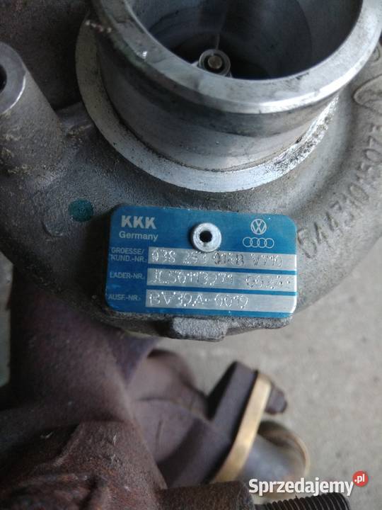 Touran turbosprężarka kkk 038253014b Sulechów