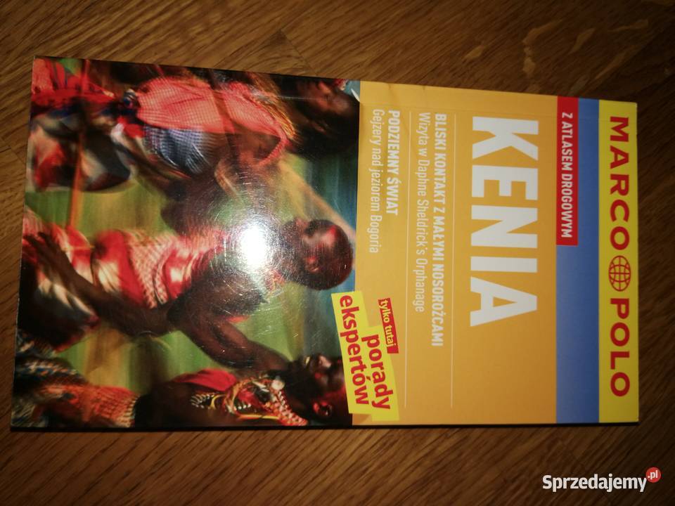 Sprzedam przewodnik Kenia z atlasem drogowym