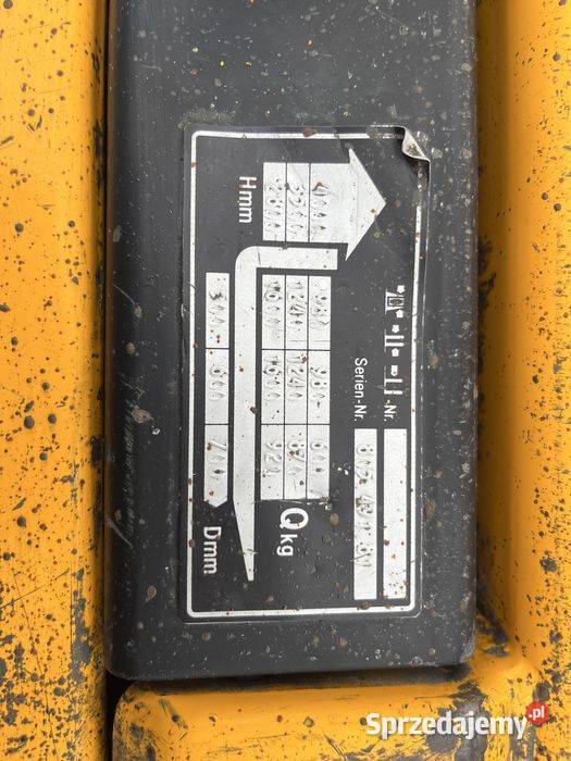 Wózek elektryczny Jungheinrich EJC 16 udźwig
