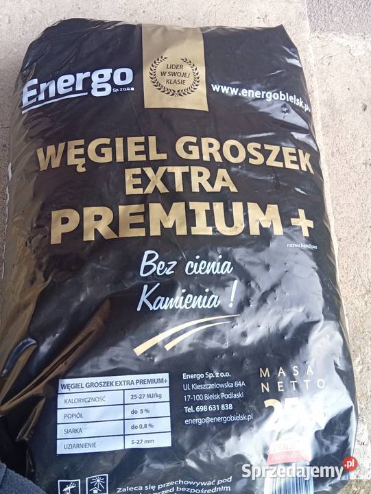 Węgiel groszekekogroszek energo premium