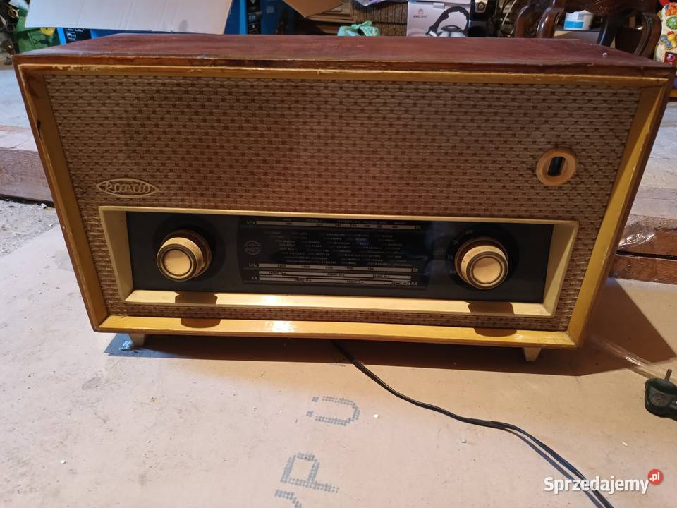 Zabytkowe radio lampowe Rondo 6212 Jaktorów sprzedam