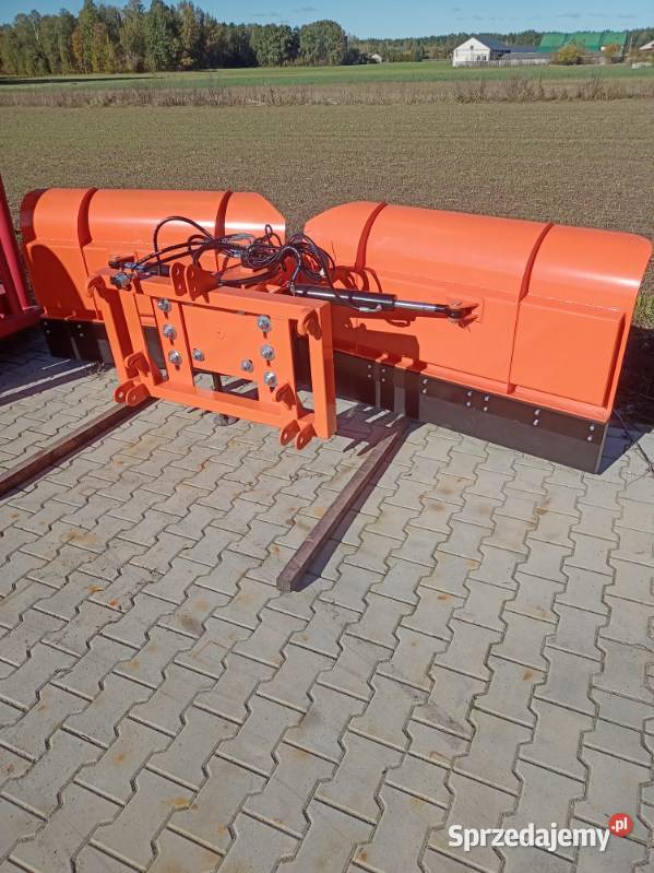 Pług Strzałka Prosty Komunalny Dostawa Transport podkarpackie Sanok