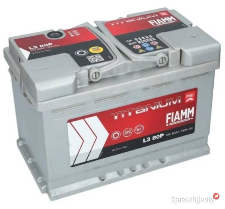 Akumulator FIAMM TITANIUM PRO 12V 80Ah 730A Akumulatory Wrocław