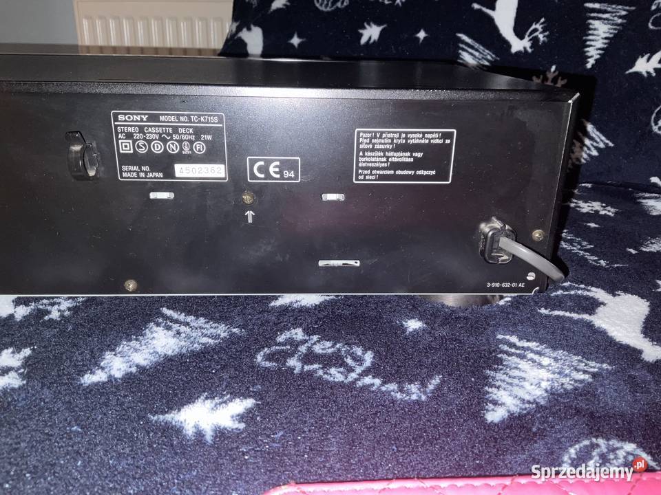 Magnetofon Sony TCK715S Sosnowiec