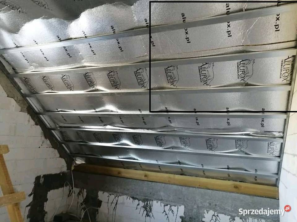 Mata ALUFOX termoizolacja refleksyjna 27m2taśma Płońsk sprzedam