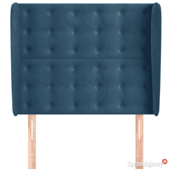 Zagłówek uszak ciemnoniebieski 83x23x118128 mazowieckie Warszawa