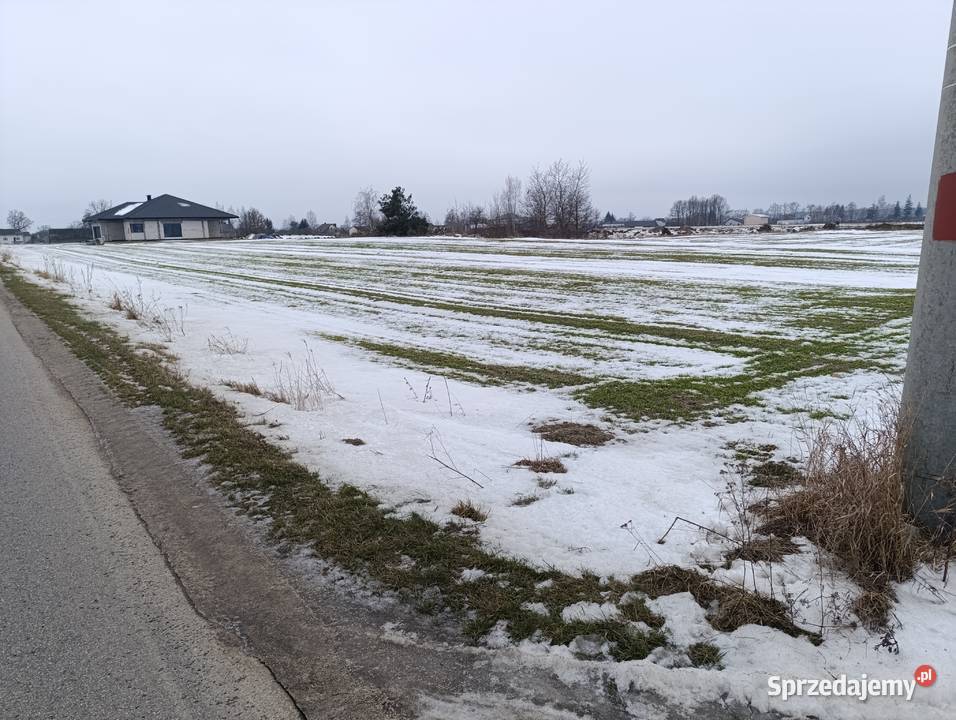 Działka rolnobudowlana BorkiKosiorki budowlana Borki-Kosiorki