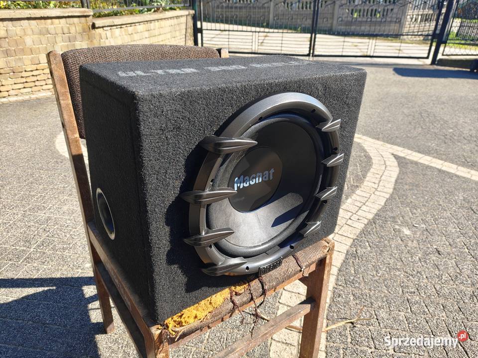 Skrzynia basowa bassowa subwoofer tuba Magnat Niegowonice