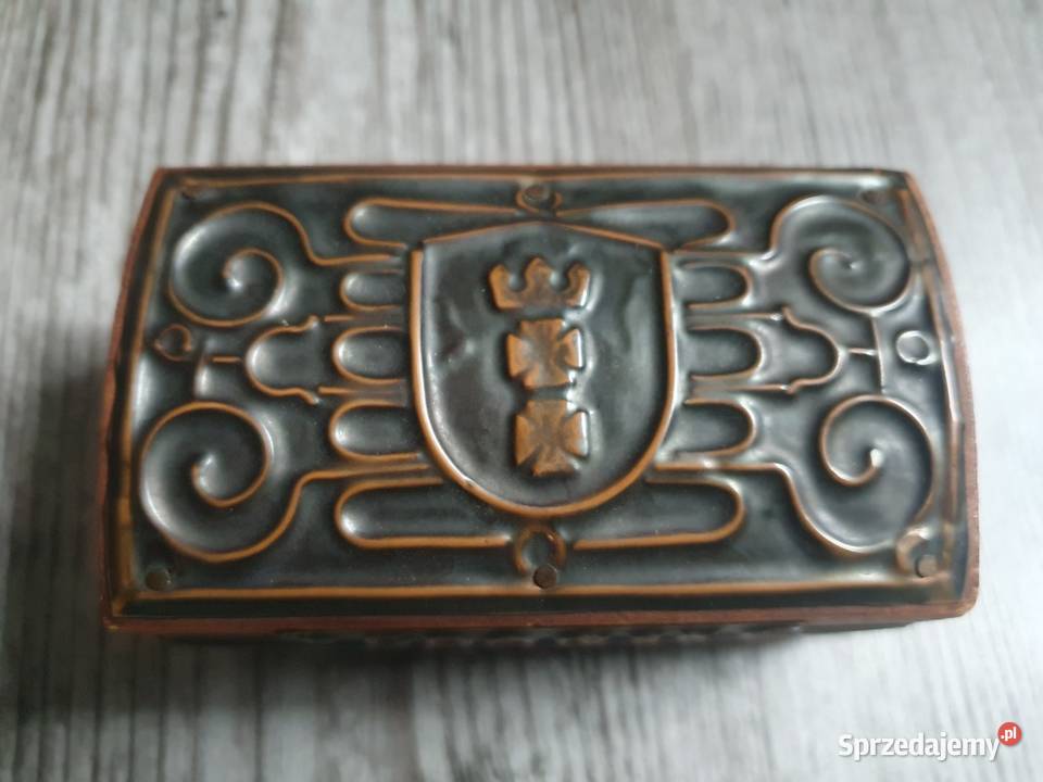 Szkatułka pudełeczko GDAŃSK Szkatułki i pudełeczka Solnica