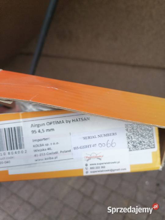 Wiatrówka Hatsan luneta Hawke 3x9x40 mazowieckie