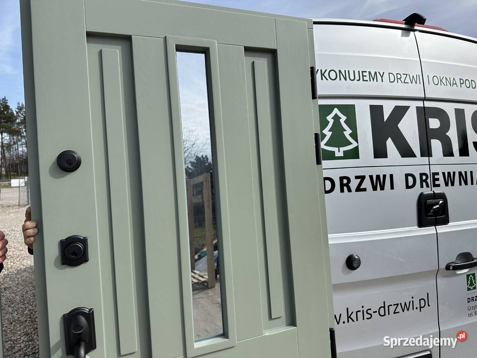 Drzwi wejściowe zewnętrzne Zklamką SCHLAGE Grzybno