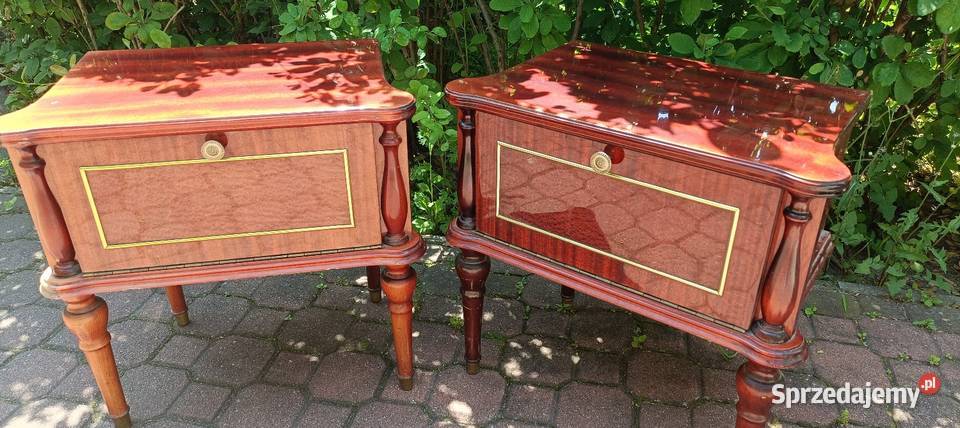 Piękne szafki nocne Vintage PRL Ludwikowskie mazowieckie Warszawa