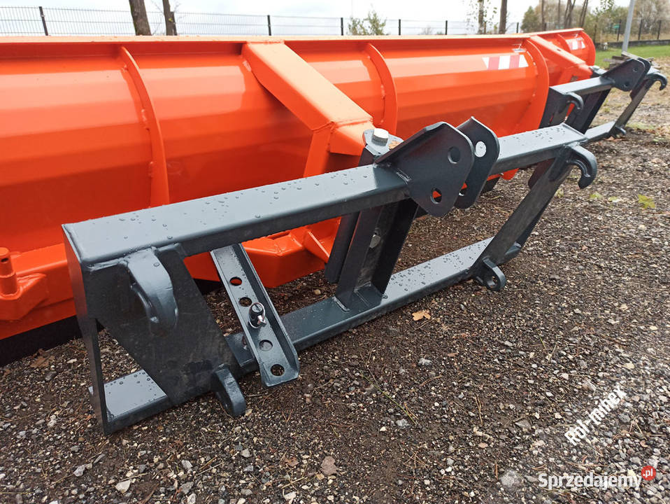 Pług do śniegu tura ładowacza wózka widłowego