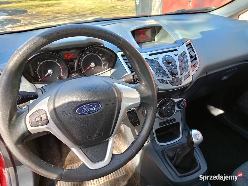 Ford Fiesta 14tdci Klima czerwony