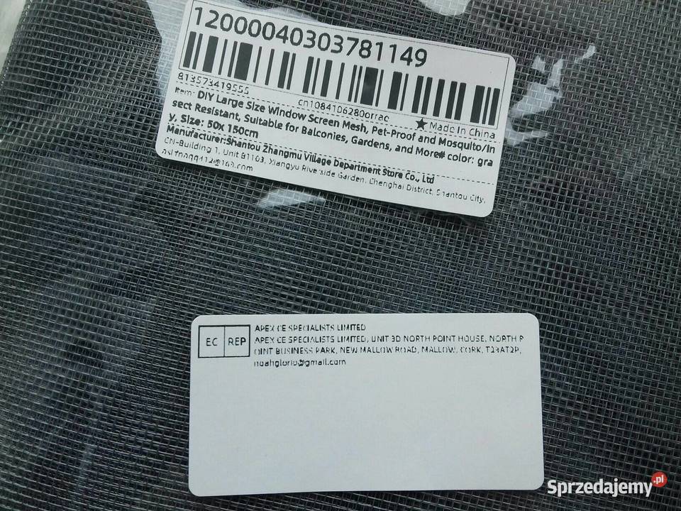 Siatka okienna przeciw komarom przeciwkurzowa Moskitiery Bydgoszcz