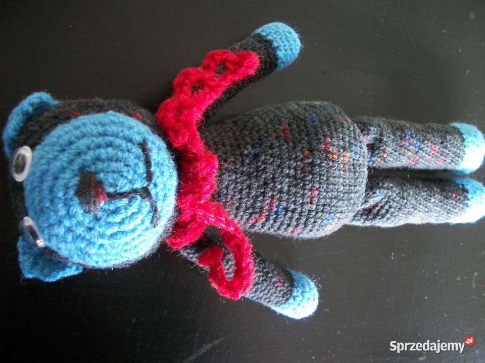 MIŚ NIEBIESKI Rękodzieło Przemyśl