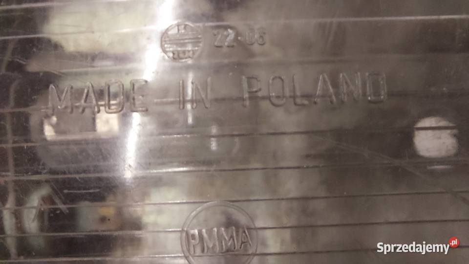 Lampa klosz Jelcz ogórek cofania pozycyjne pomorskie Rokity
