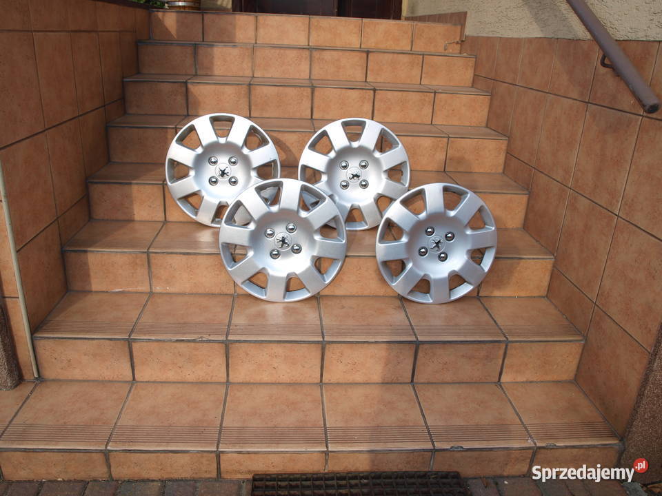 Peugeot kołpaki 16 oryginalne komplet 4 sztuki