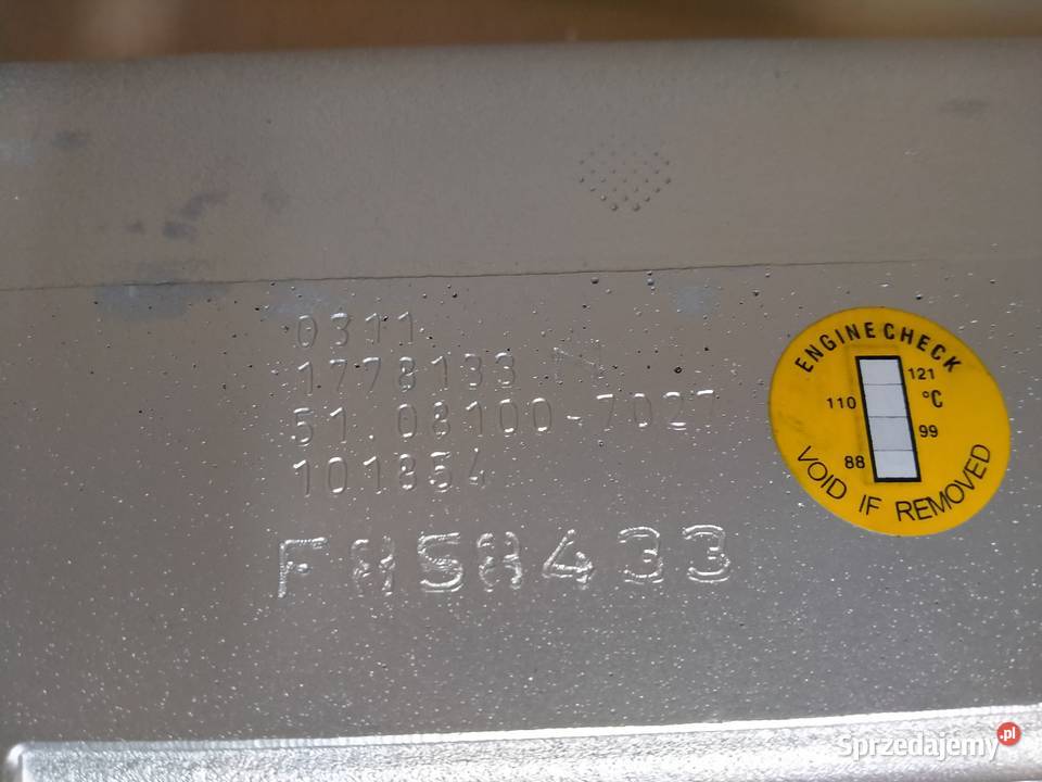 MAN D28 RECYRKULATOR SPALIN MODINE 51081007027 Kargowa