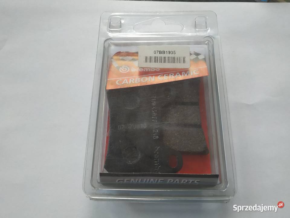 KLOCKI HAMULCOWE BREMBO 07BB1935 RSV 1000 SMV śląskie Zabrze sprzedam