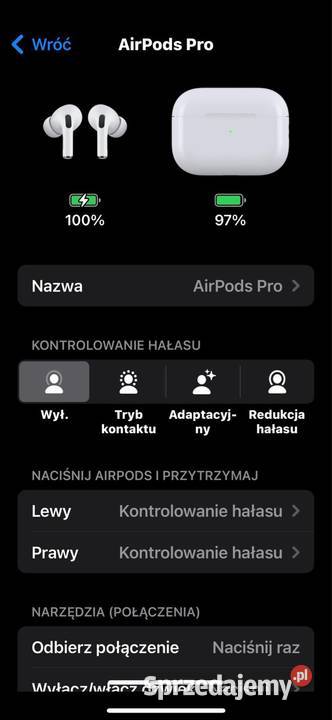 Słuchawki Airpods Redło