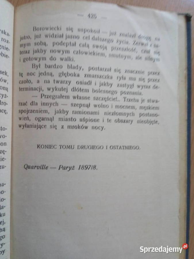 Pisma zbiorowe Ziemia Obiecana tom II Gebethner śląskie