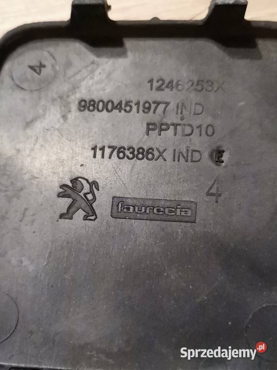 PEUGEOT 308 T9 ZAŚLEPKA HAKA ZDERZAKA TYŁ Międzychód