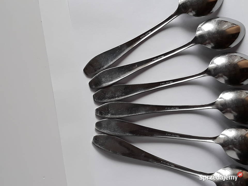 Łyżki obiadowe KANT BAKELIT Gerlach sztućce PRL