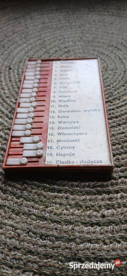 Lista zakupów VINTAGE Z PRL Kraków sprzedam