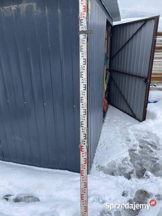 Listwa lata miernicza do niwelatora Budownictwo i akcesoria Mszana Dolna