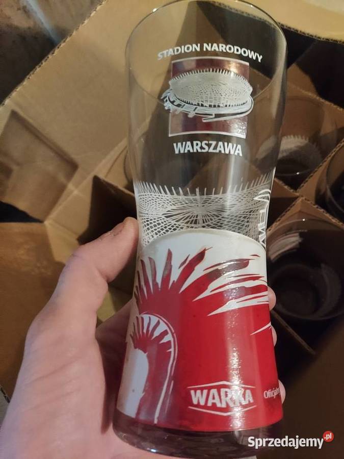Szklanki do piwa 6 I 12 nowe Grójec
