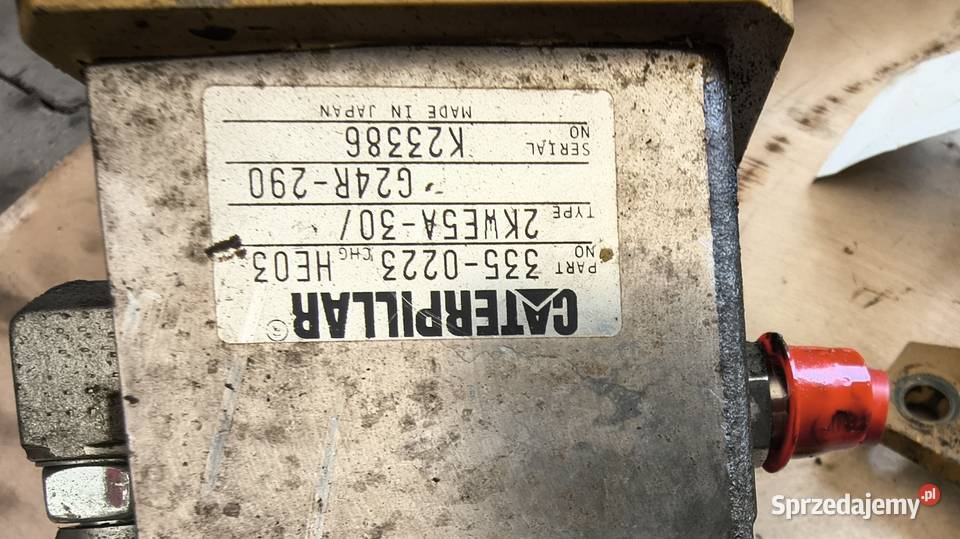 Elektrozawór Hydrauliczny Blokowy CAT 324e świętokrzyskie Staszów